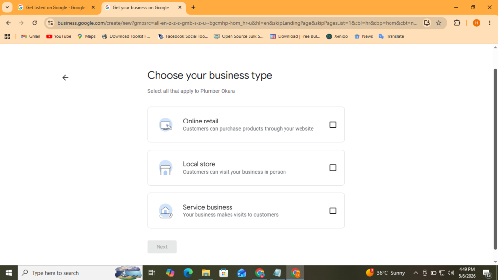 choosing-business-type-in-google-business-profile